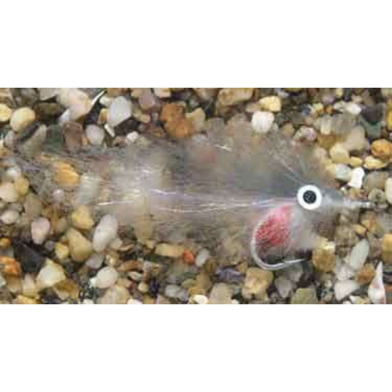 Enrico Puglisi Peanut Butter Grey/White #2/0wg 3” Saltwater Fly