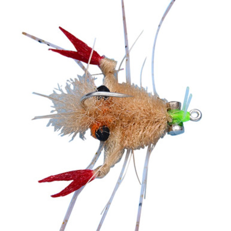 Enrico Puglisi Sand Crab Saltwater Fly – #1/0wg – Tan
