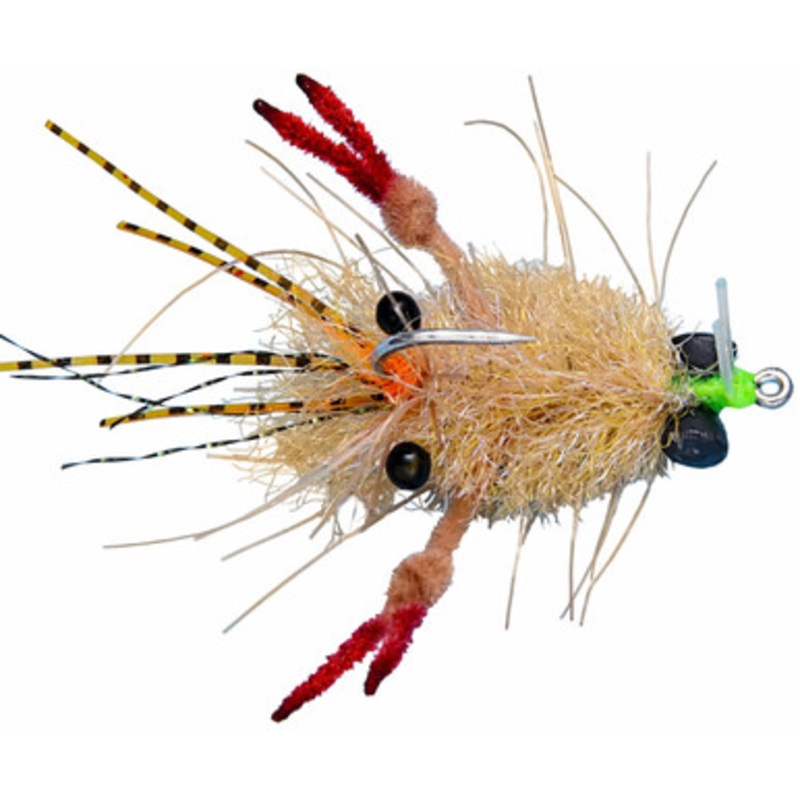 Enrico Puglisi Tarantula Crab Saltwater Fly – #1 – Tan