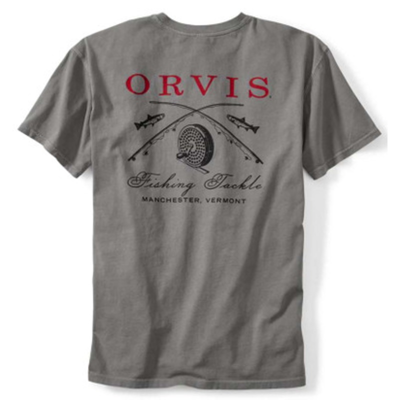 Orvis Crossed Rods Vintage Pocket Shirt – Lead – Medium