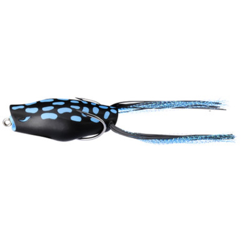13 Fishing Trash Panda Poppin’ Frog – Black and Bruised