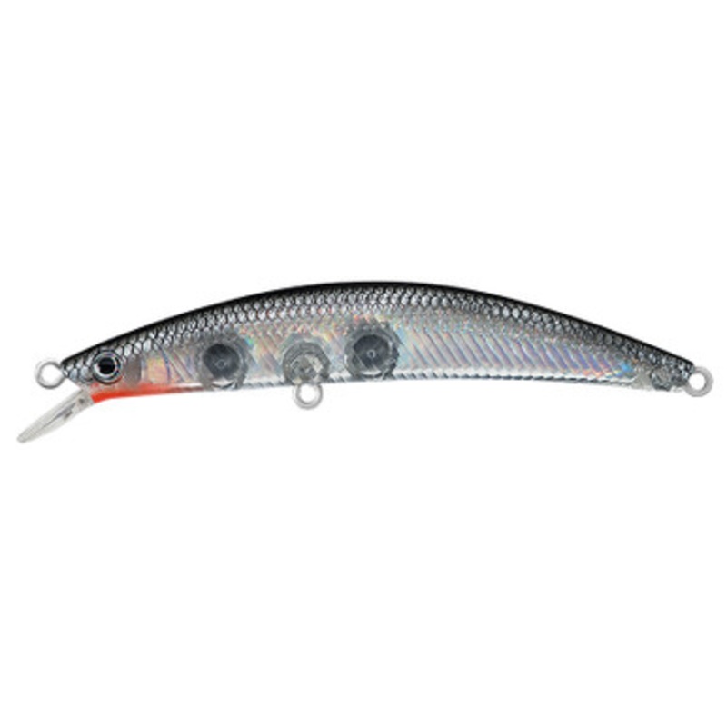 Daiwa Dr. Minnow Jerkbait Lure – 2-3/4in – Crystal Black Pearl