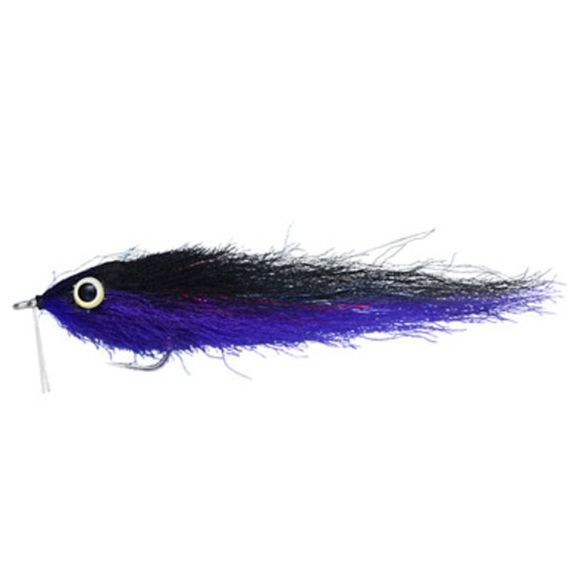 Enrico Puglisi Floating Minnow Saltwater Fly – #1 – Purple/Black