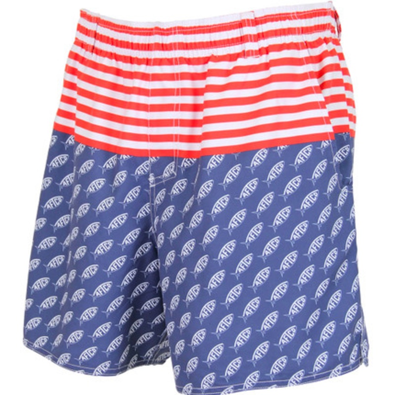 Aftco Captain America Fishing Short – Midnight – Large