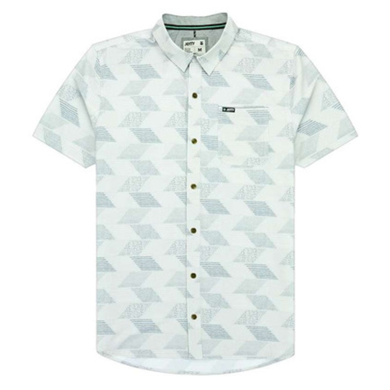 Jetty Garwood Woven Shirt – Grey – X-Large
