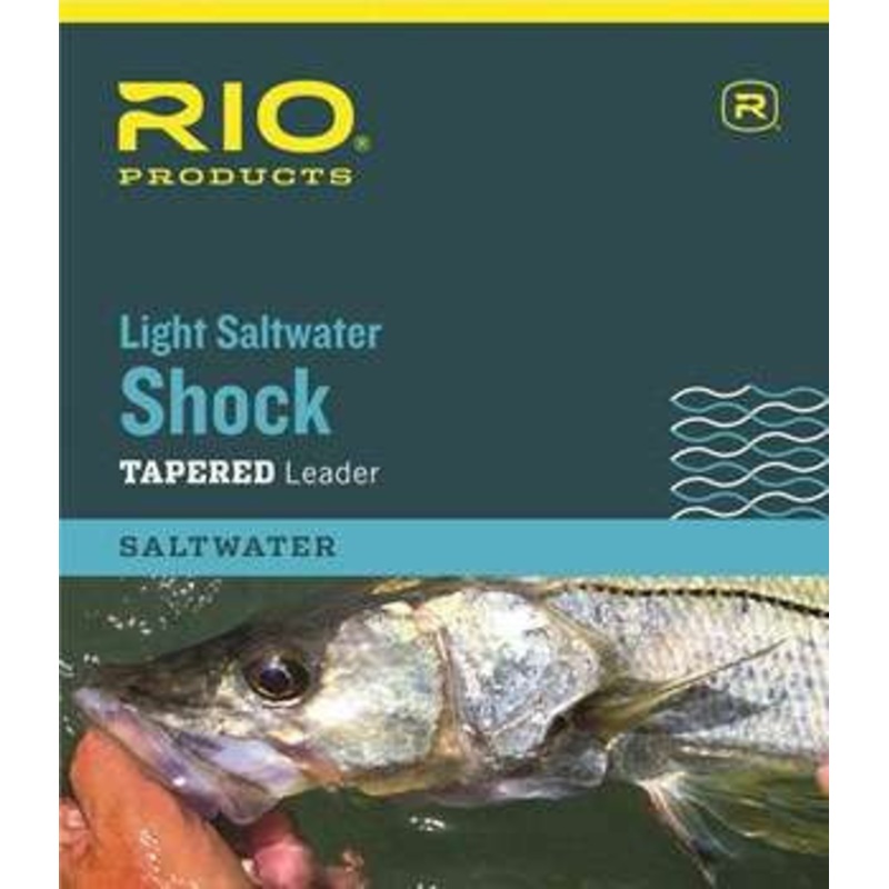 RIO 6-24304 Light Saltwater Shock Tapered Leader – 10ft – 25lb