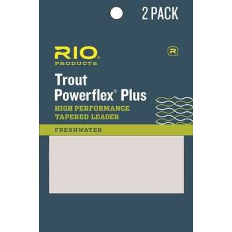 RIO 6-24411 Powerflex Plus Leader – 9ft – 4X – 2-Pack