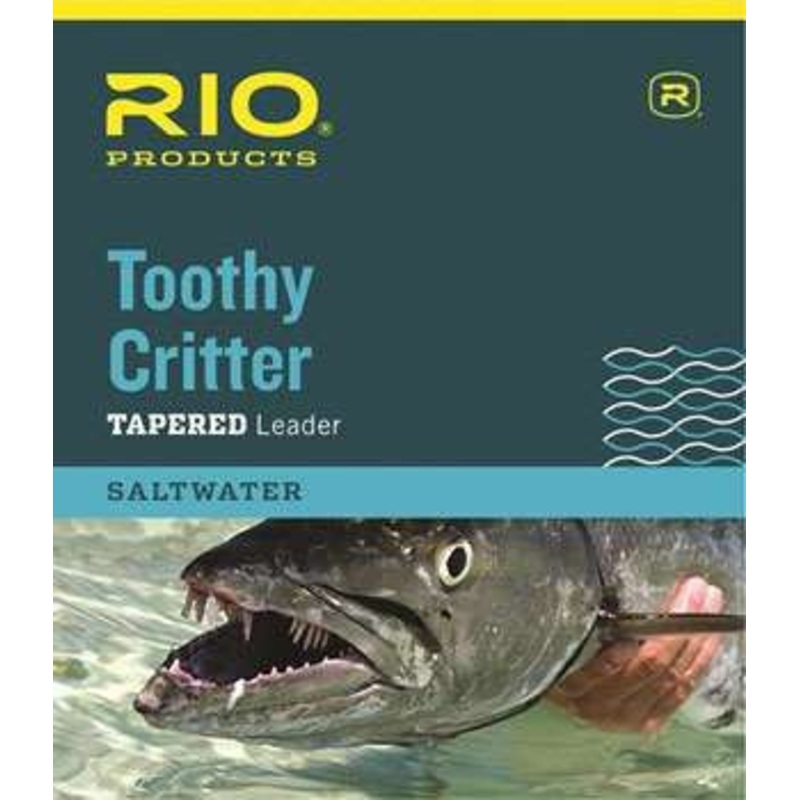 RIO 6-24181 Toothy Critter Tapered Leader (wire w / link)