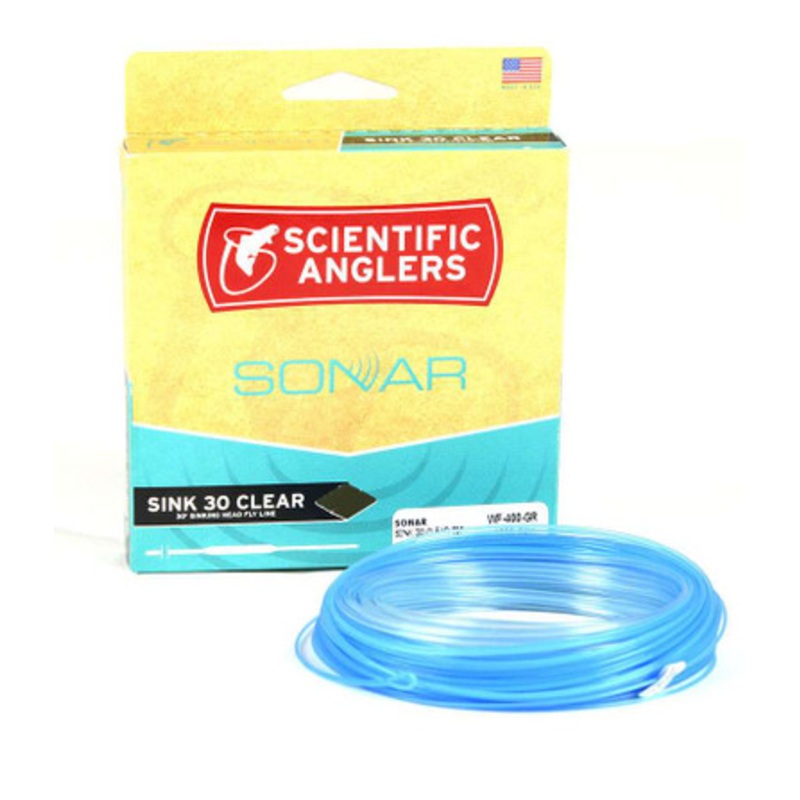 Scientific Anglers Sonar Sink 30 Fly Line Blue/Clear Tip