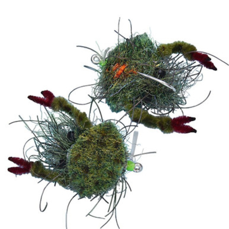 Enrico Puglisi Floating Crab Saltwater Fly – #1wg – Olive