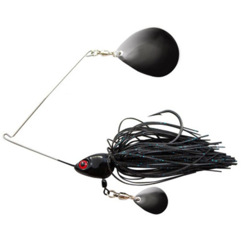 Fish Head Primal Spin – 3/8oz – Black (Colorado)