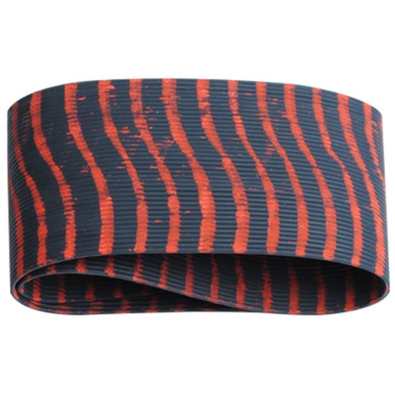 Superfly Barred Rubber Legs – Black/Orange