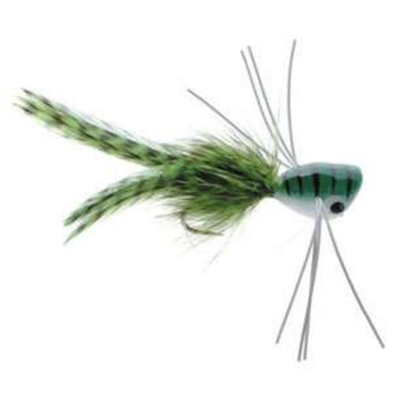 Umpqua Bass Popper with Legs Black 10510