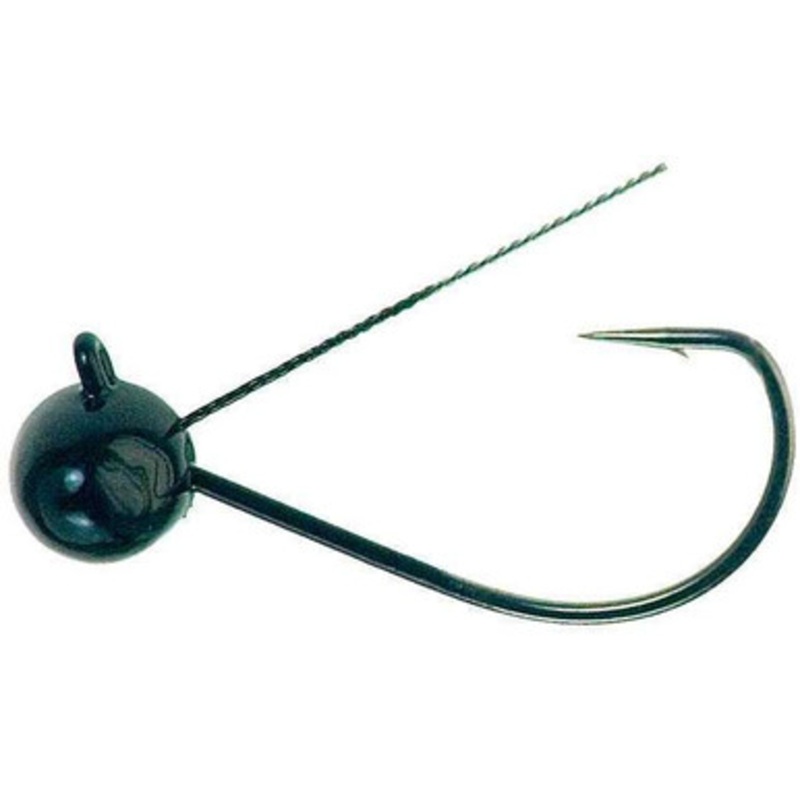 Buckeye FIBL116 Flick-It Jig Head – Black – 1/16 oz.