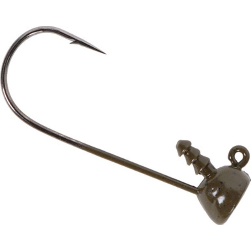 Buckeye SRGR18 Spot Remover Jig Head – 1/8 oz. – Green Pumpkin