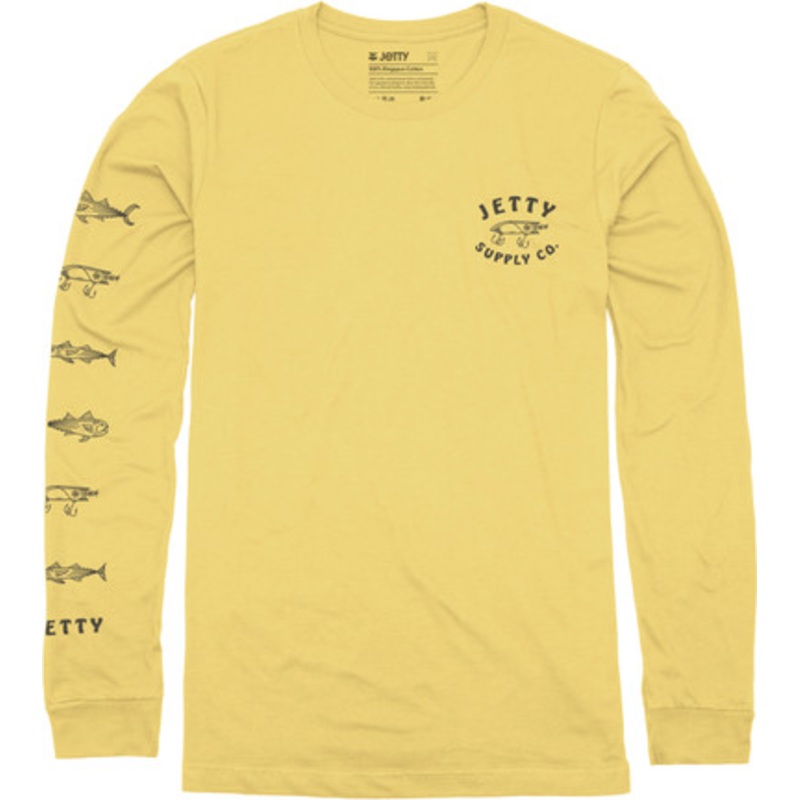 Jetty Shad Long Sleeve Shirt – Sunshine – 2X-Large