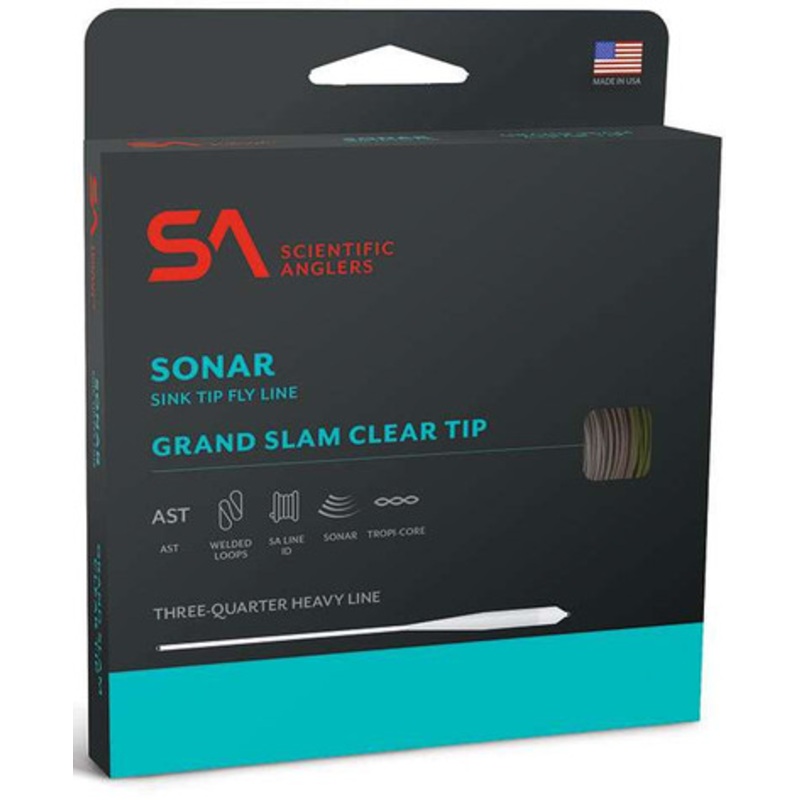 Scientific Anglers Sonar Grand Slam Clear Tip Fly Line – WF-7-F/I