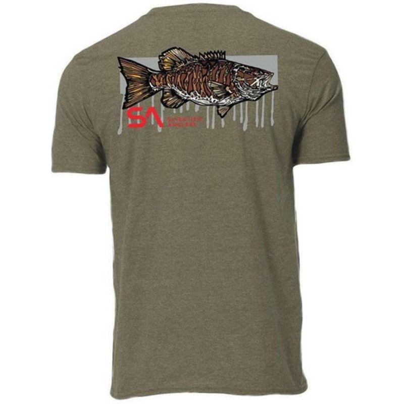 Scientific Anglers Stockton Smallmouth Bass T-Shirt – X-Large