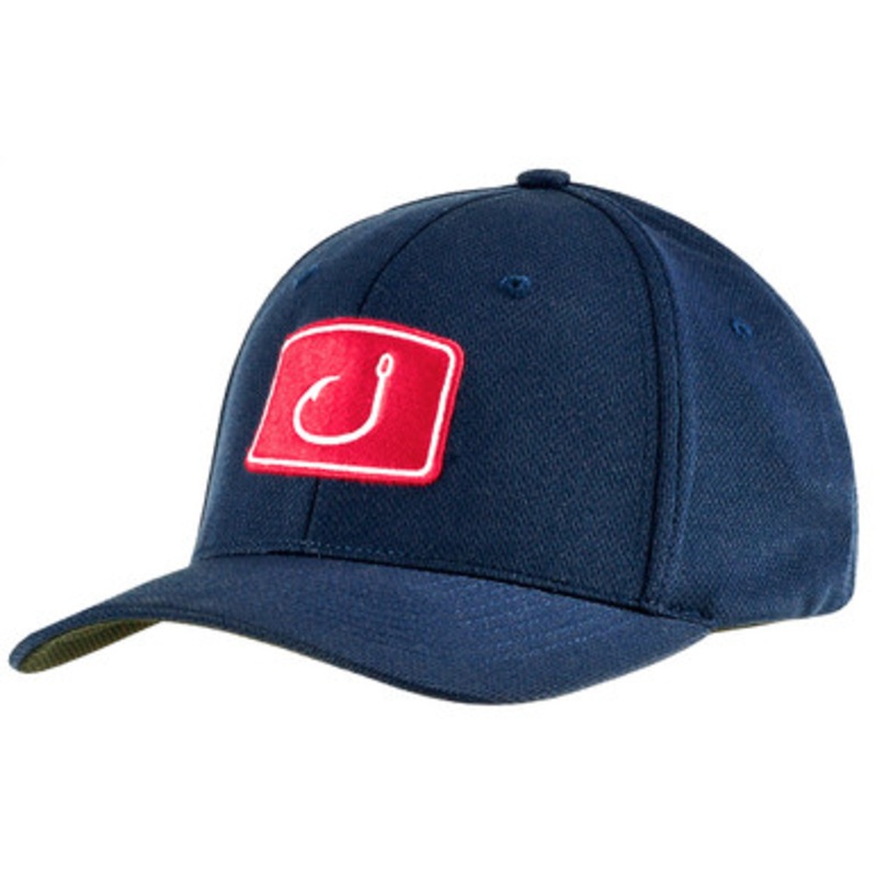 AVID Sportswear Iconic Fitted Fishing Hat – Navy – L/XL