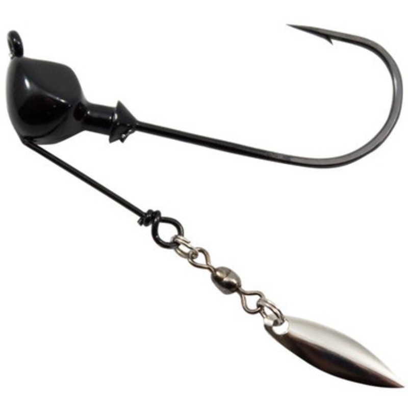 Fish Head E Series Hammer Spin – 1/2oz – Black