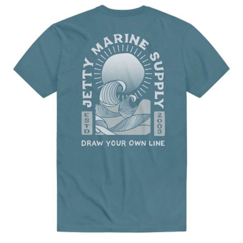 Jetty Billow Pocket T-Shirt – Fog – X-Large
