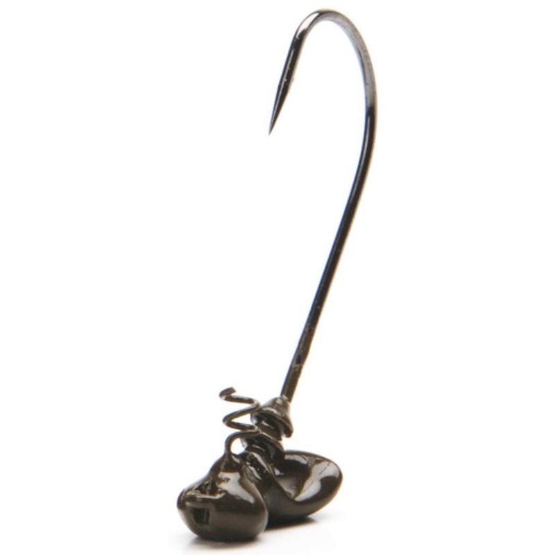 MegaStrike ShakE2 Pro Series Shakey Head Jigs 1oz 3pk Green Pumpkin