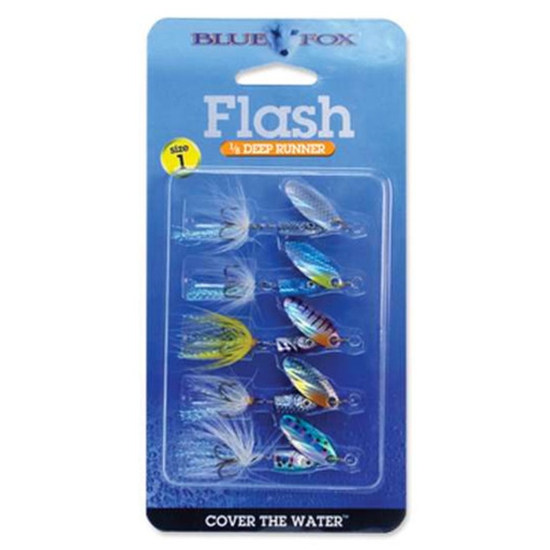Blue Fox WBFF1K5 Flash Spinner Lure Kit