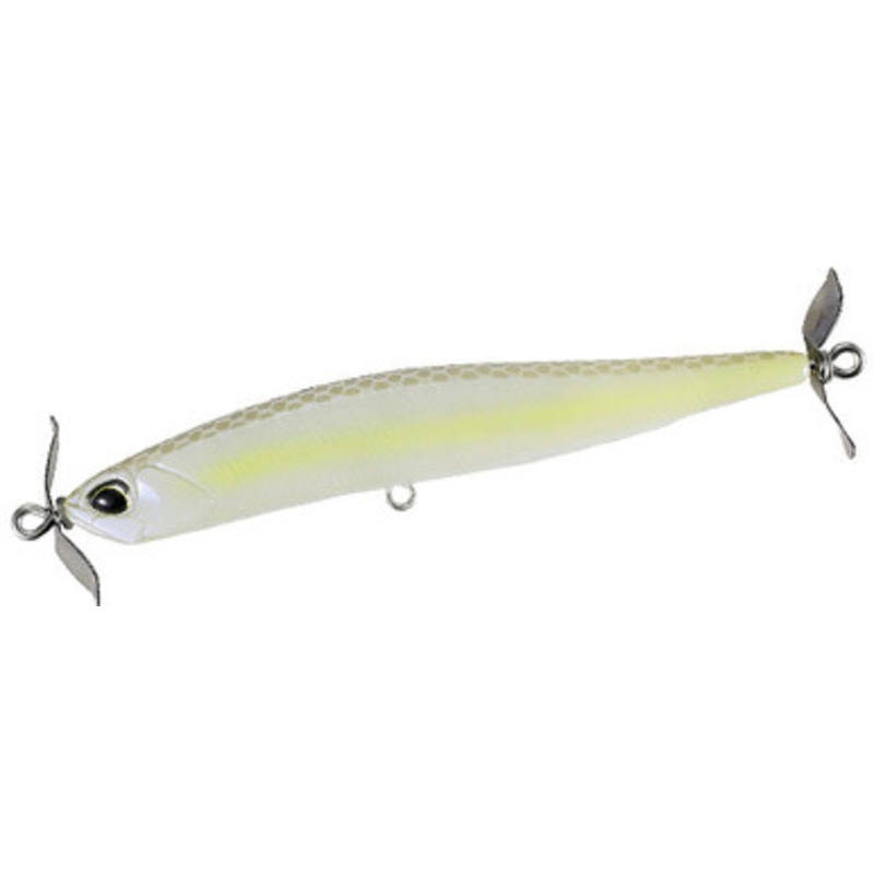 Duo Realis Spinbait 80 Spybait – Chartreuse Shad
