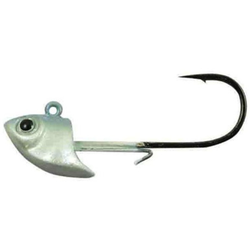 Fish Head V3 Balance Force Jig Head – 3/16oz – Albino