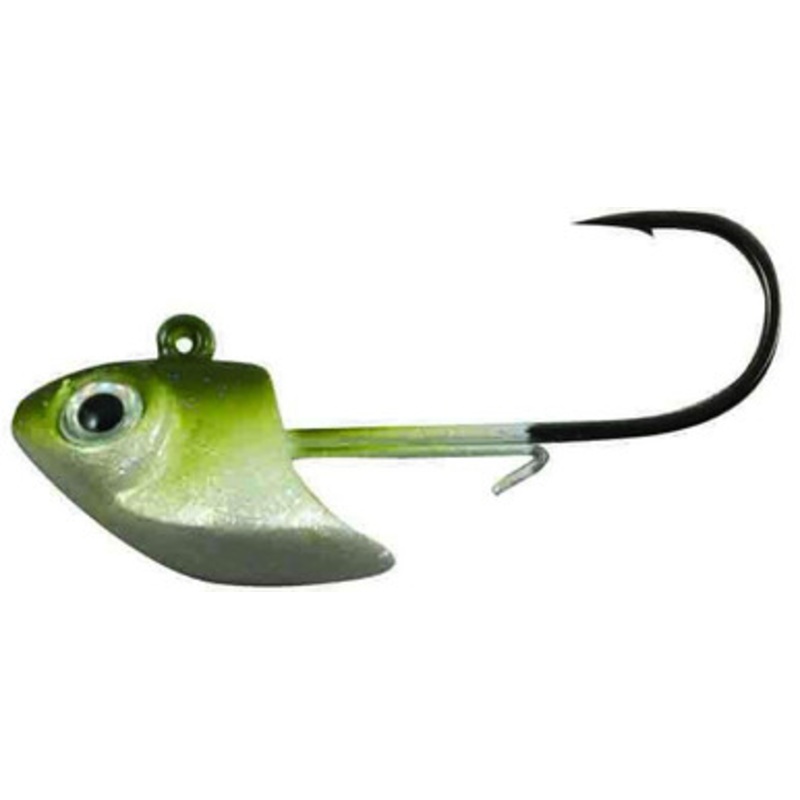 Fish Head V3 Balance Force Jig Head – 3/8oz – Pro Green