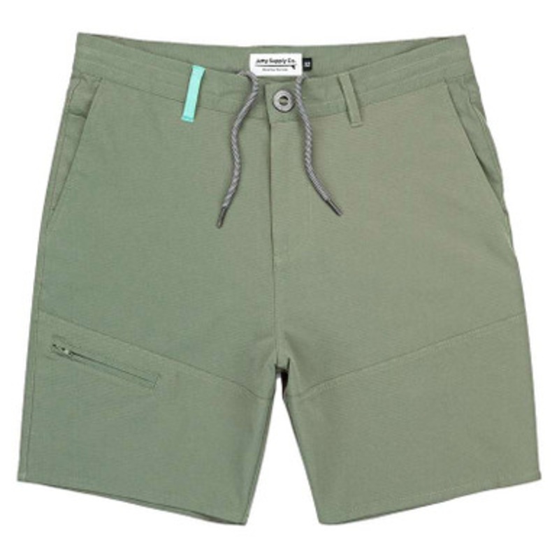 Jetty Mordecai Utility Short – Sage – 40