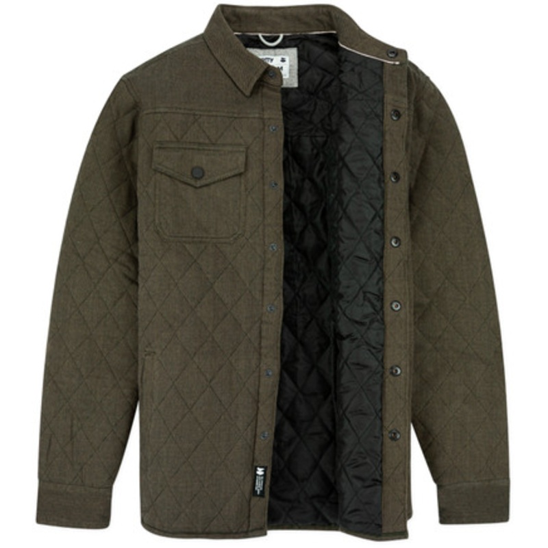 Jetty Seine Quilted Jacket – Military – Large