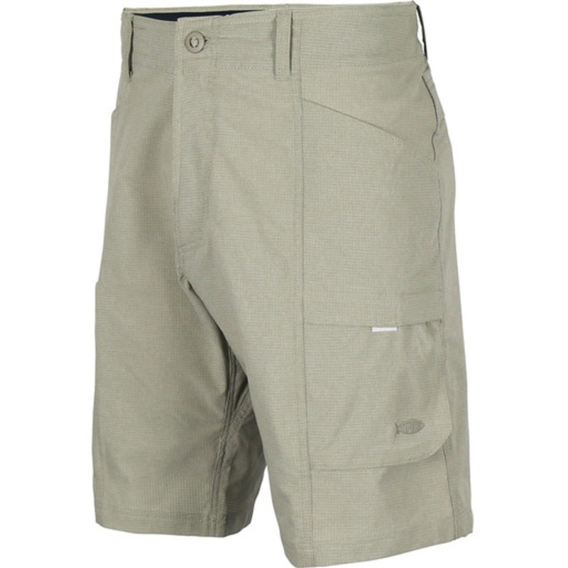 Aftco Diffuse Men’s Fishing Short – Ecru – 42
