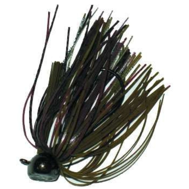 Buckeye FBJ34GP Football Jig – Green Pumpkin – 3/4 oz.