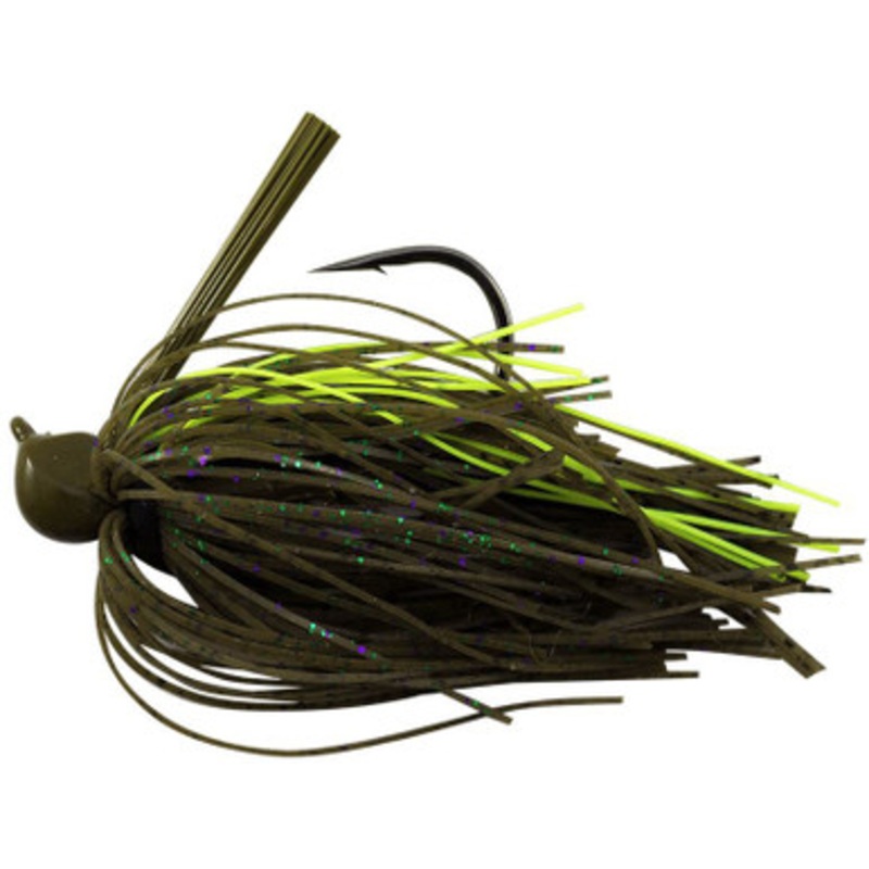 Fish Head M1 ProSeries Casting Jig – 1/2oz – Dark Green Pumpkin