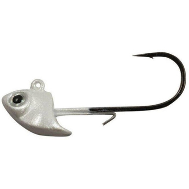 Fish Head V3 Balance Force Jig Head – 3/8oz – Pearl White