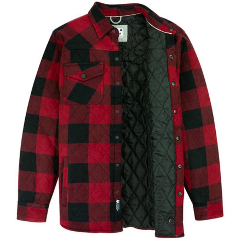 Jetty Seine Quilted Jacket – Red – Large