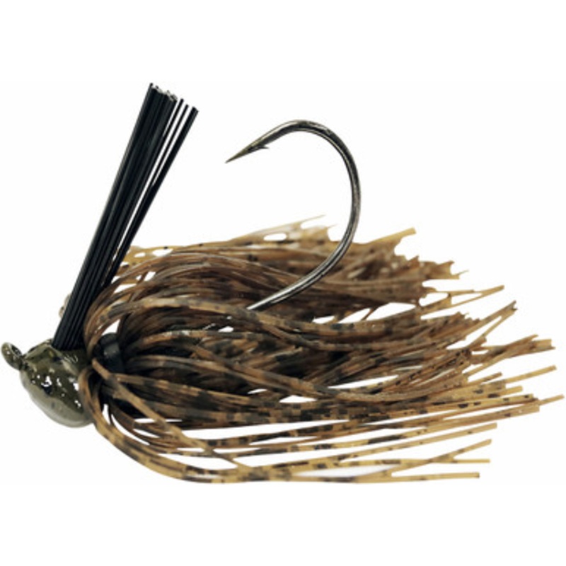 Missile Baits MJHB12-GP Ike’s Head Banger Jig – Green Pumpkin