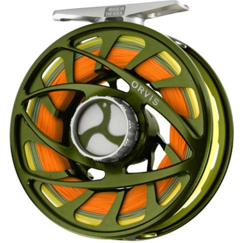Orvis Mirage LT Fly Reel – IV (7-9 wt.) – Olive