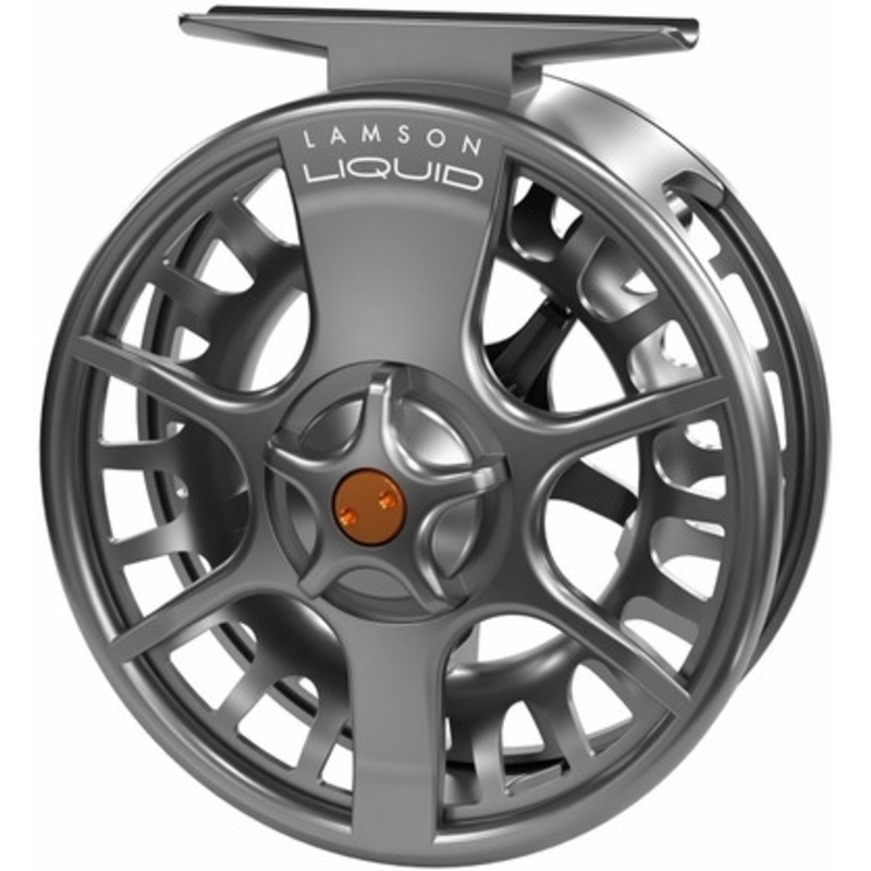Waterworks Lamson Liquid -3+ Fly Fishing Reel – Smoke
