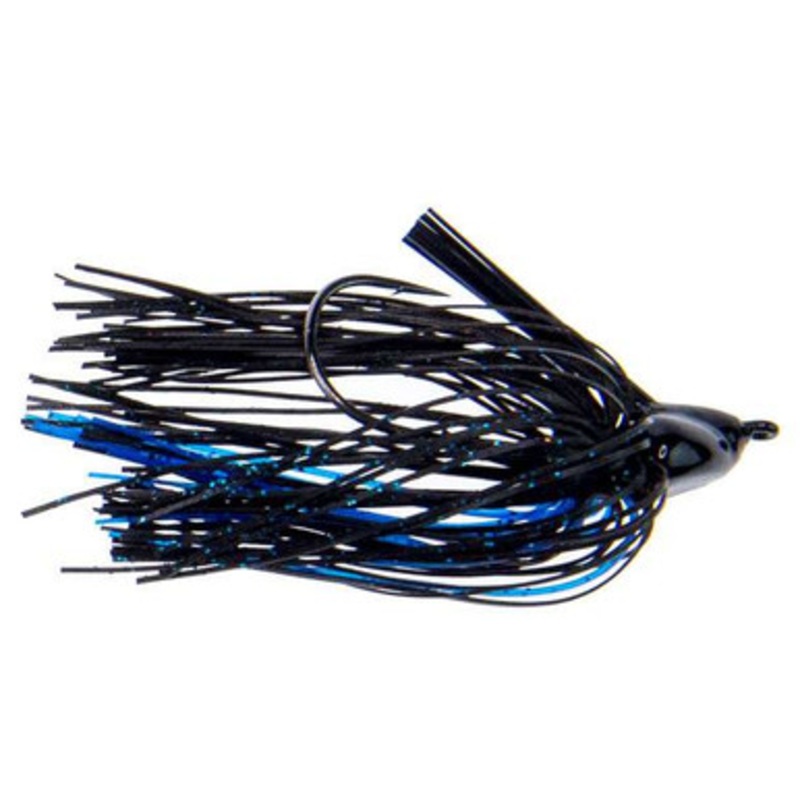 All-Terrain Tackle Skip N Jig Lure – 1/4 oz. – Black/Blue