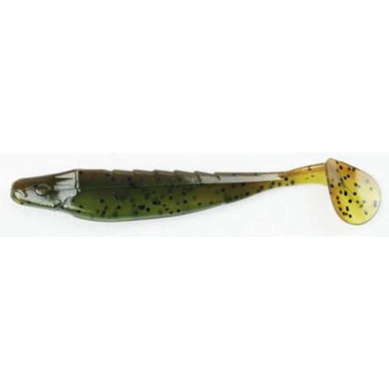 Missile Baits MBSW35-GPWM Shockwave 3.5 – Green Pumpkin Watermelon