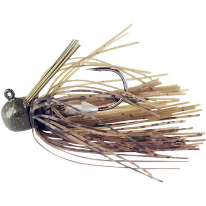 Missile Baits MJMJ316-GP Ike’s Micro Jig – Green Pumpkin