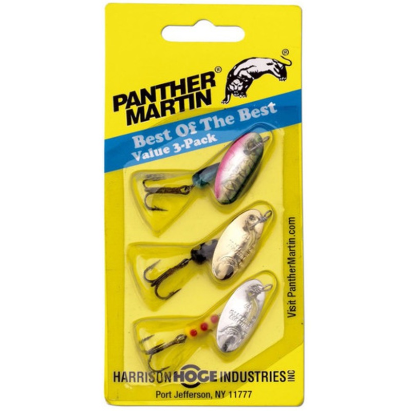 Panther Martin Best of the Best 3-Pack Spinner Kit