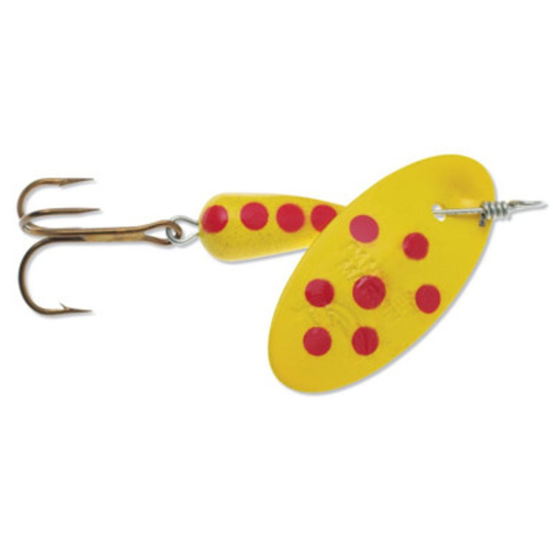 Panther Martin Inline Spinner – #4 – Spotted Yellow