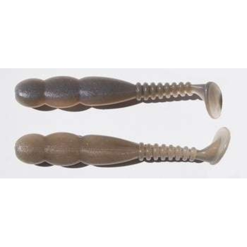 Reins Fat Rockvibe Shad Lure 3.25in Natural Pro Blue
