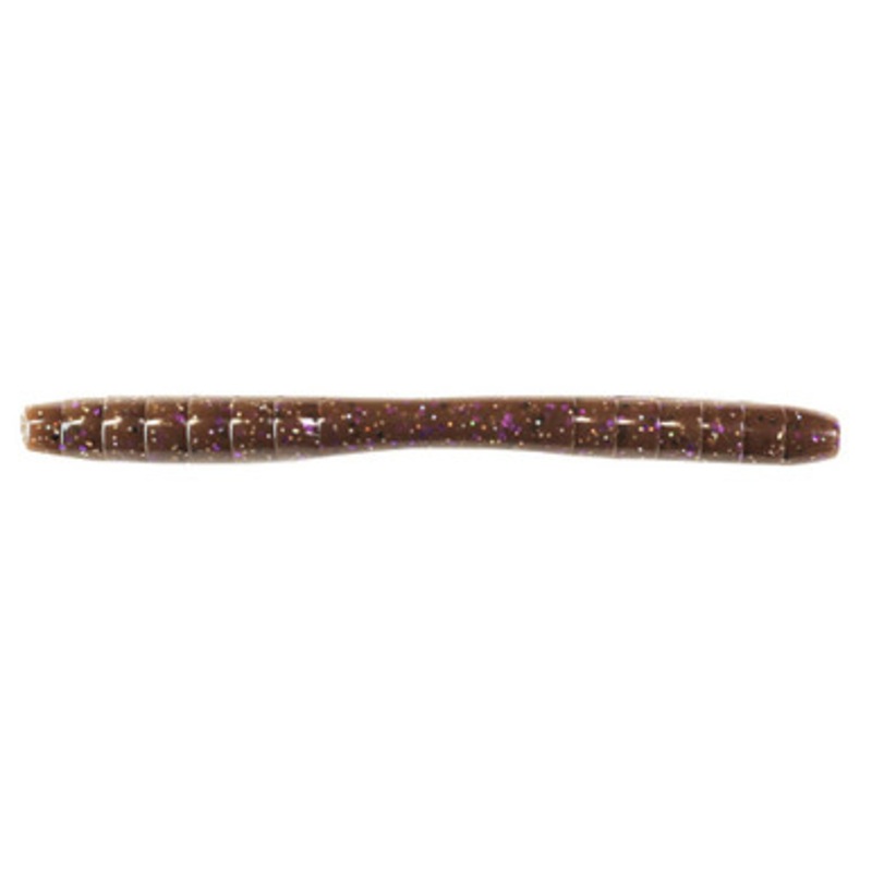 Missile Baits ”The 48” Worm – Brown Purple Flash