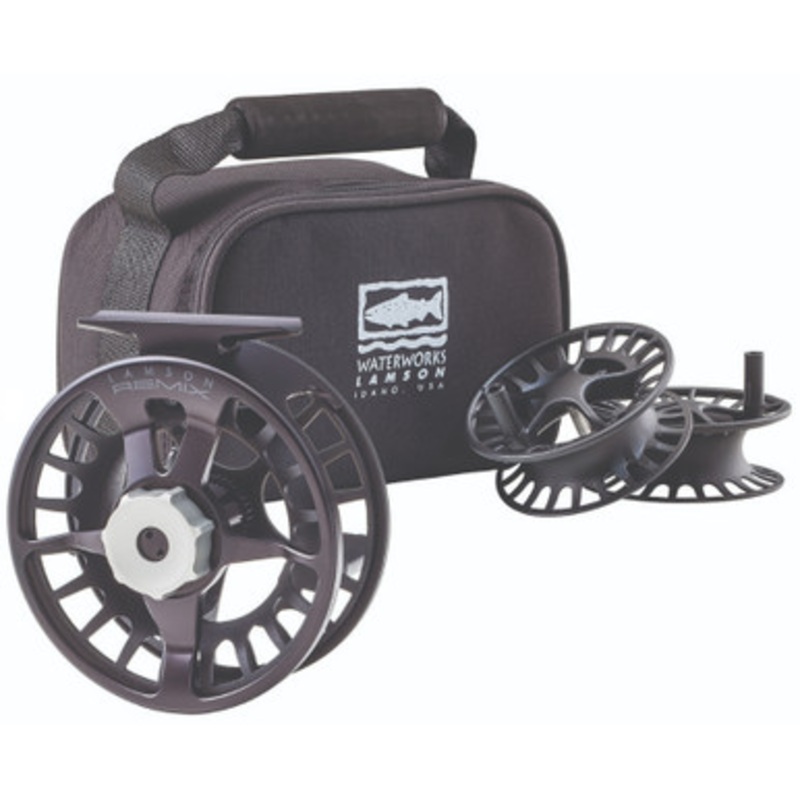 Waterworks Lamson Remix 3.5 Fly Fishing Reel and Spools – 3 Pack