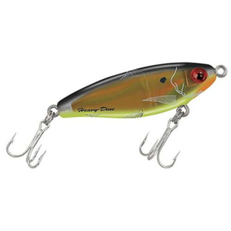 MirrOlure 18MR MirrOdine Irresistible Sinking Twitchbait Lure Black/Chartreuse/Gold