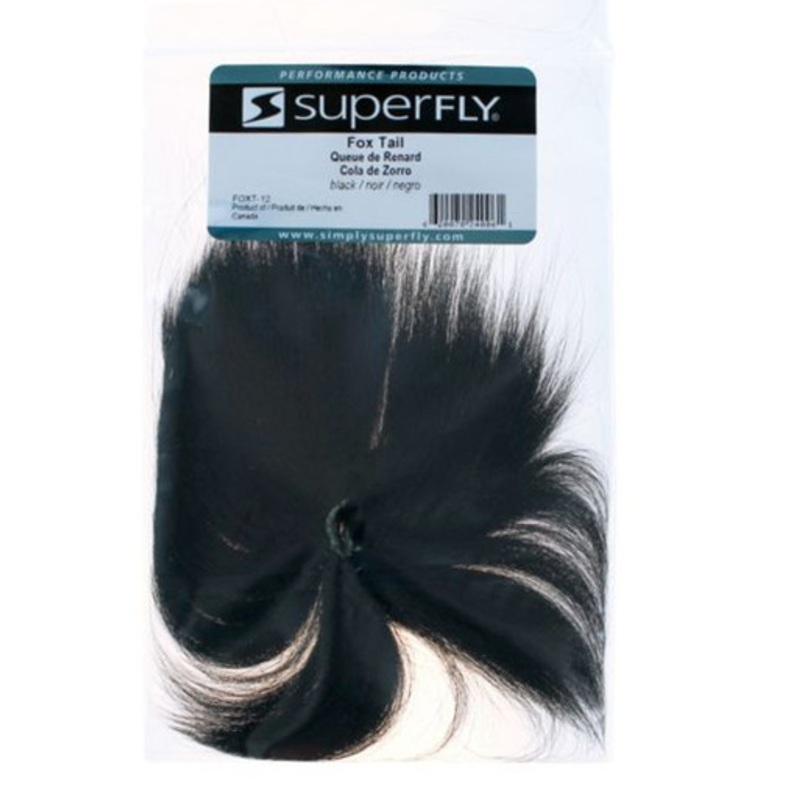 Superfly Fox Tail Medallion – Black